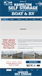 Mobile Screenshot of hamiltonstoragesite.com